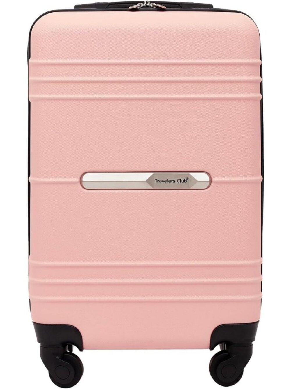 Stylish 22" Rose Gold Spinner Carry-On Luggage for Travel, Lightweight & Durable